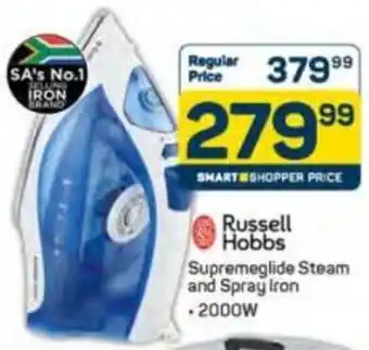 Pick n Pay Russell Hobbs Supremeglide Steam and Spray Iron offer