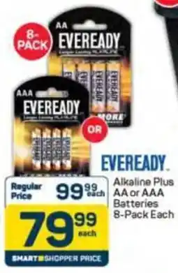 Pick n Pay Eveready Alkaline Plus AA or AAA Batteries offer