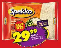 Shoprite Spekko Parboiled Long Grain Rice offer