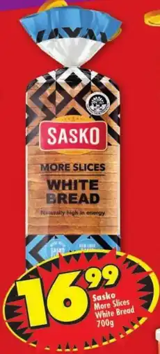 Shoprite Sasko More Slices White Bread offer