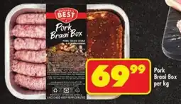 Shoprite Pork Braai Box offer