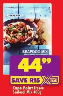 Shoprite Cape Point Frozen Seafood Mix offer