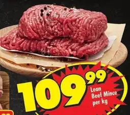 Shoprite Lean Beef Mince offer
