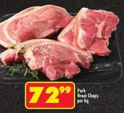 Shoprite Pork Braai Chops offer
