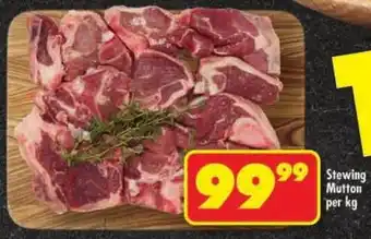 Shoprite Stewing Mutton offer