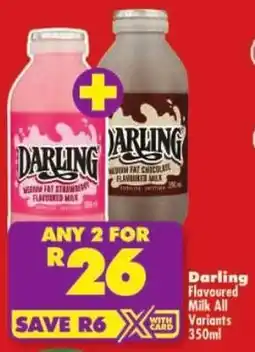 Shoprite Darling Flavoured Milk All Variants offer