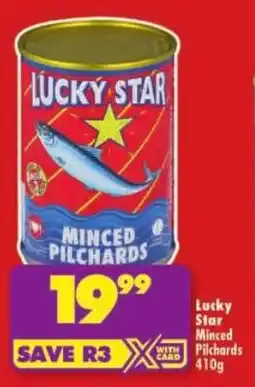 Shoprite Lucky Star Minced Pilchards offer