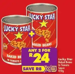 Shoprite Lucky Star Baked Beans In Tomato Sauce offer