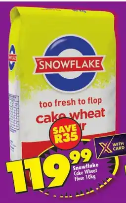 Shoprite Snowflake Cake Wheat Flour offer