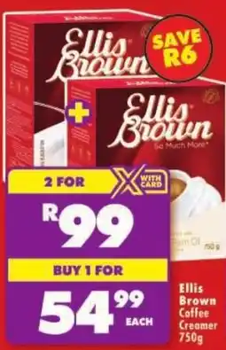 Shoprite Ellis Brown Coffee Creamer offer