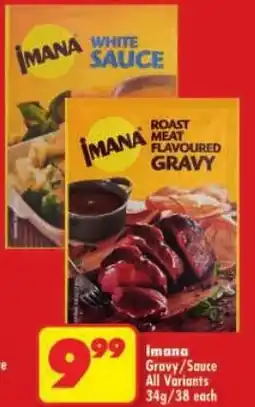 Shoprite Imana Gravy/ Sauce All Variants offer