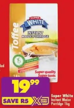 Shoprite Super White Instant Maize Porridge offer