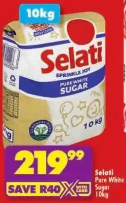 Shoprite Selati Pure White Sugar offer