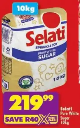 Shoprite Selati Pure White Sugar offer