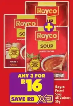 Shoprite Royco Packet Soup All Variants offer