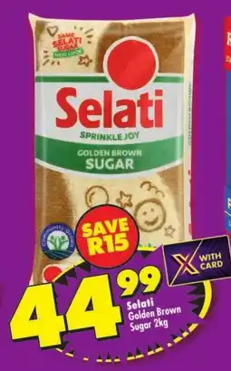 Shoprite Selati Golden Brown Sugar offer