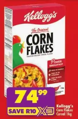 Shoprite Kellogg's Cereal Corn Flakes offer