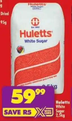 Shoprite Huletts White Sugar offer