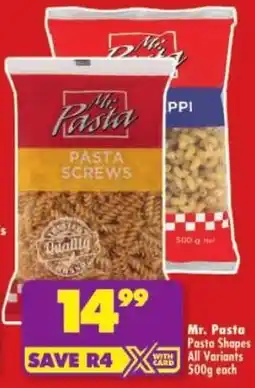 Shoprite Mr. Pasta Pasta Shapes All Variants offer