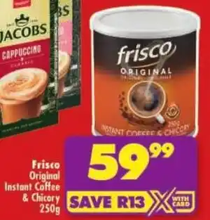 Shoprite Frisco Original Instant Coffee & Chicory offer