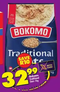 Shoprite Bokomo Traditional Oats offer