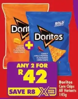 Shoprite Doritos Corn Chips All Variants offer