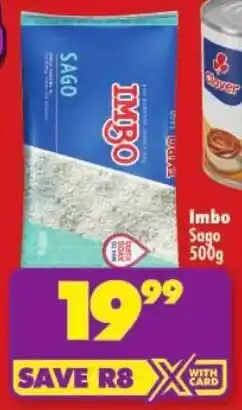 Shoprite Imbo Sago offer