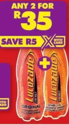 Shoprite Lucozade Energy Drink All Variants offer