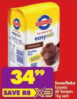 Shoprite Snowflake Easymix All Variants offer