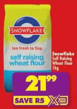 Shoprite Snowflake Self Raising Wheat Flour offer