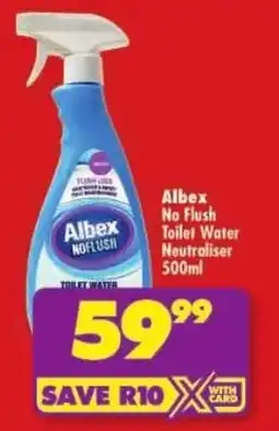 Shoprite Albex No Flush Toilet Water Neutraliser offer
