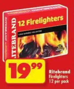Shoprite Ritebrand Firelighters offer