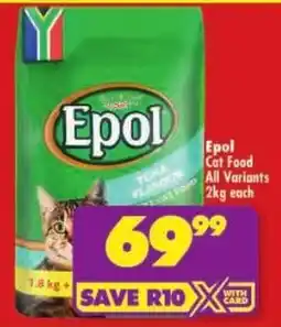 Shoprite Epol Cat Food All Variants offer