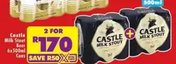 Shoprite Castle Milk Stout Beer Cans offer