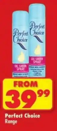 Shoprite Perfect Choice Range offer