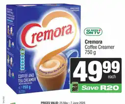 Spar Savemor Cremora Coffee Creamer offer