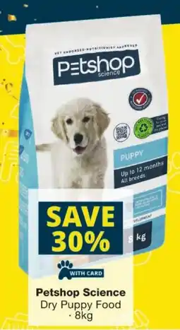Checkers Petshop Science Dry Puppy Food offer