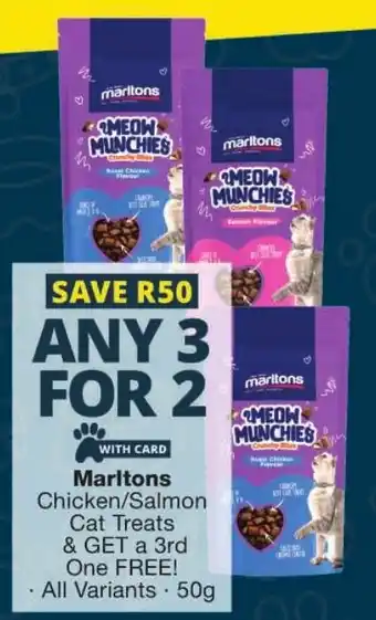 Marltons Chicken/ Salmon Cat Treats