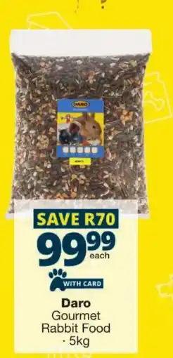 Checkers Daro Gourmet Rabbit Food offer