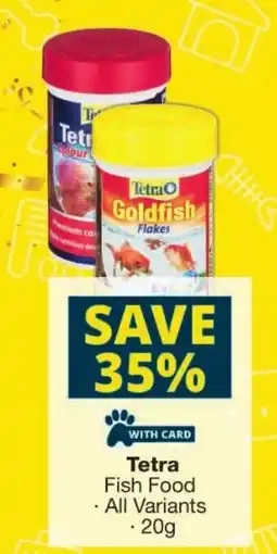 Checkers Tetra Fish Food offer