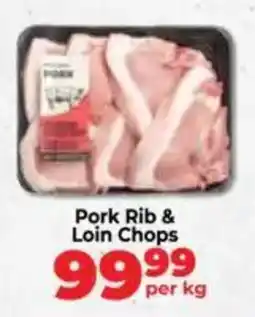 Food Lover's Market Pork Rib & Loin Chops offer