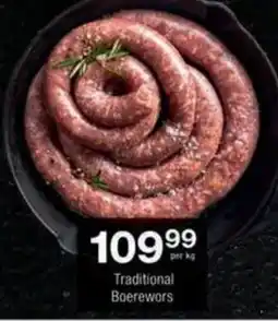Checkers Hyper Traditional Boerewors offer