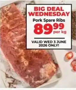 Food Lover's Market Pork Spare Ribs offer