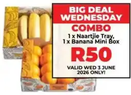 Food Lover's Market Naartjie Tray and Banana Mini Box offer