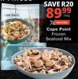 Checkers Hyper Cape Point Frozen Seafood Mix offer
