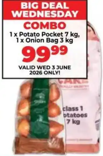 Potato Pocket and Onion Bag