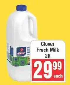 Frontline Clover Fresh Milk offer