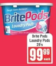 Frontline Brite Pods Laundry Pods offer