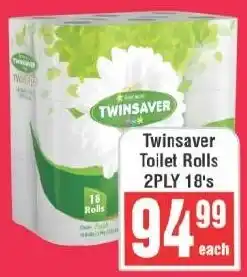 Frontline Twinsaver Toilet Rolls offer