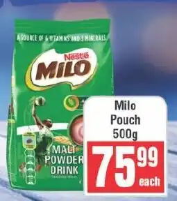 Frontline Nestle Milo Pouch offer